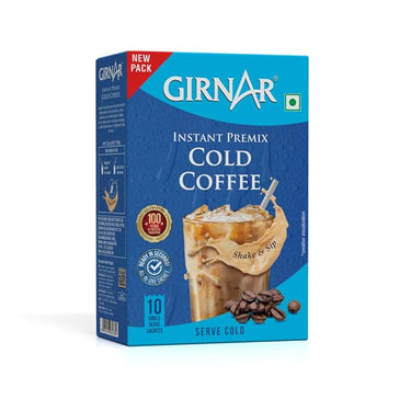 Girnar - Instant Premix Cold Coffee - 10 Sachets